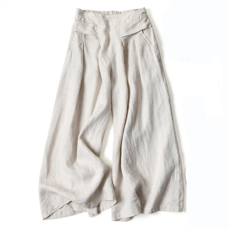 Marisa Wide-Leg Culotte Pants | Women's Relaxed Trousers
