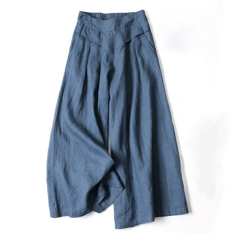 Marisa Wide-Leg Culotte Pants | Women's Relaxed Trousers