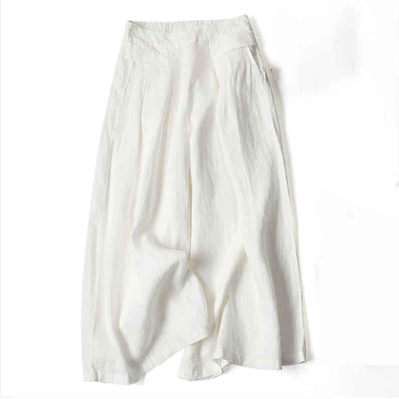 Marisa Wide-Leg Culotte Pants | Women's Relaxed Trousers