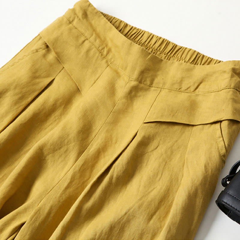 Marisa Wide-Leg Culotte Pants | Women's Relaxed Trousers