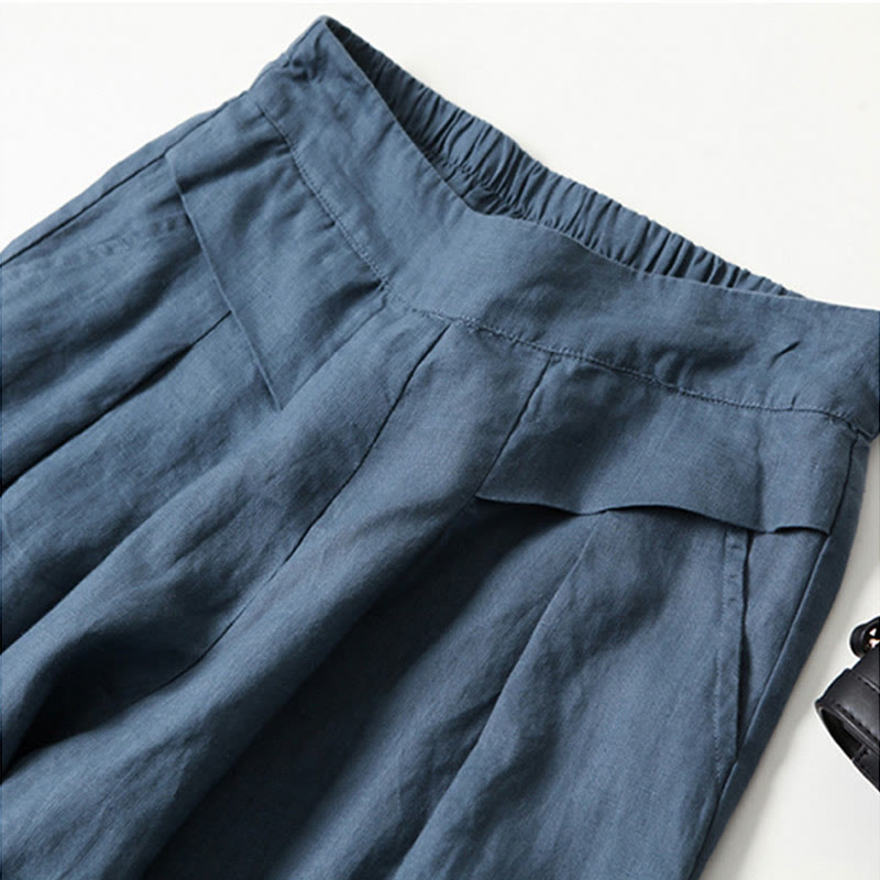 Marisa Wide-Leg Culotte Pants | Women's Relaxed Trousers