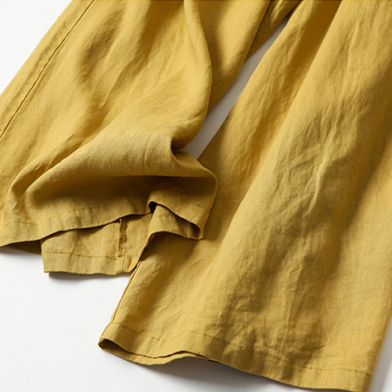 Marisa Wide-Leg Culotte Pants | Women's Relaxed Trousers