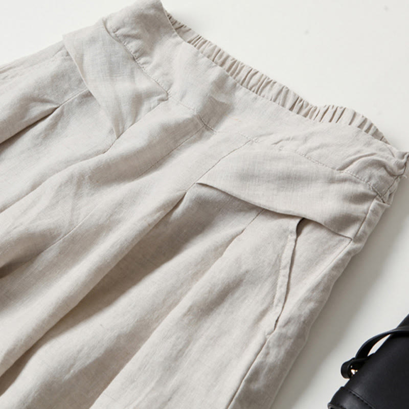Marisa Wide-Leg Culotte Pants | Women's Relaxed Trousers
