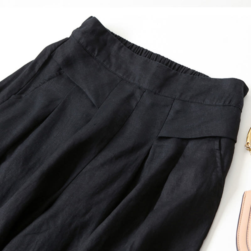 Marisa Wide-Leg Culotte Pants | Women's Relaxed Trousers