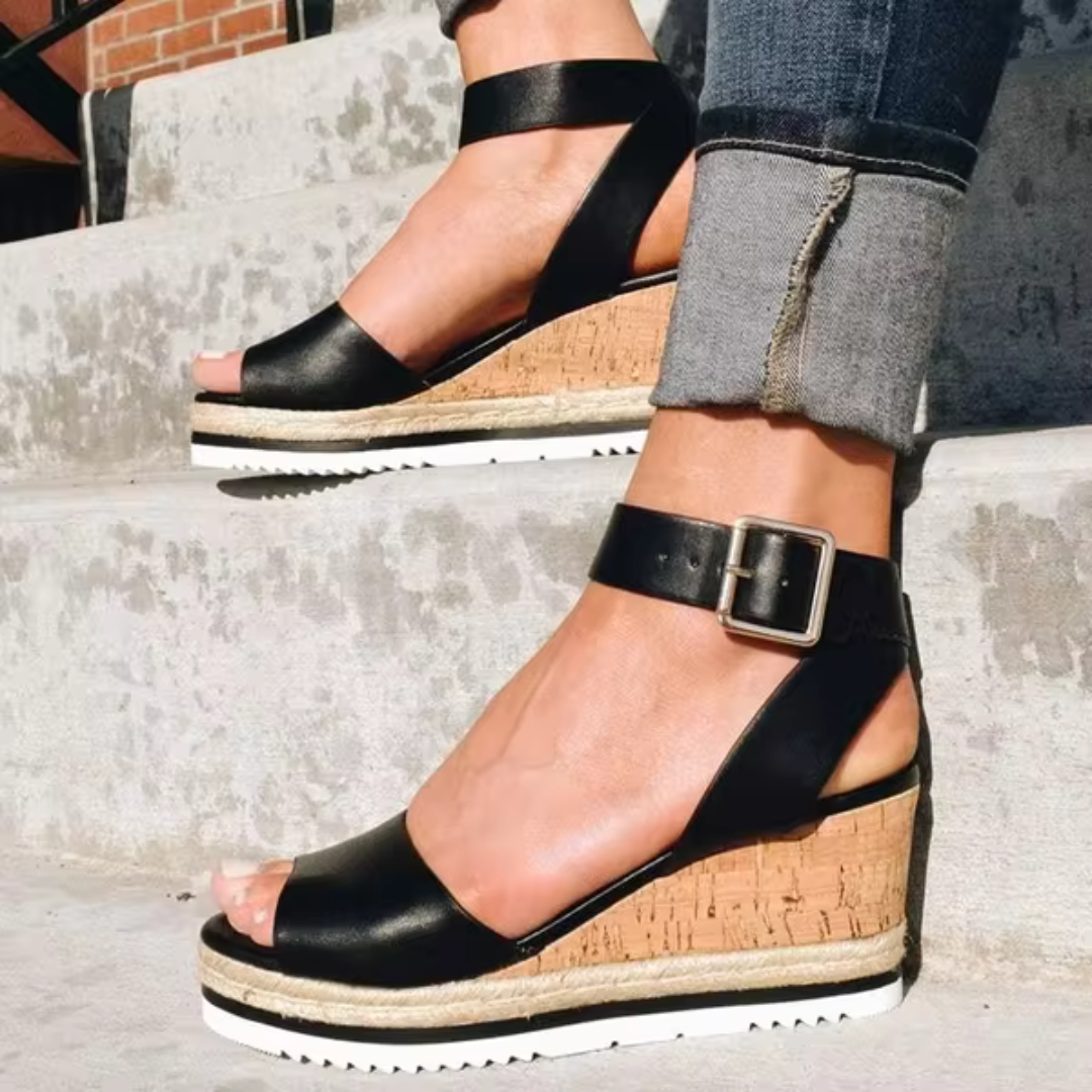 Cassandra Espadrille Wedge Sandals | Women's Platform Sandals