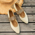 Elira Mary Jane Flats | Women's Pointed-Toe Strap Flats