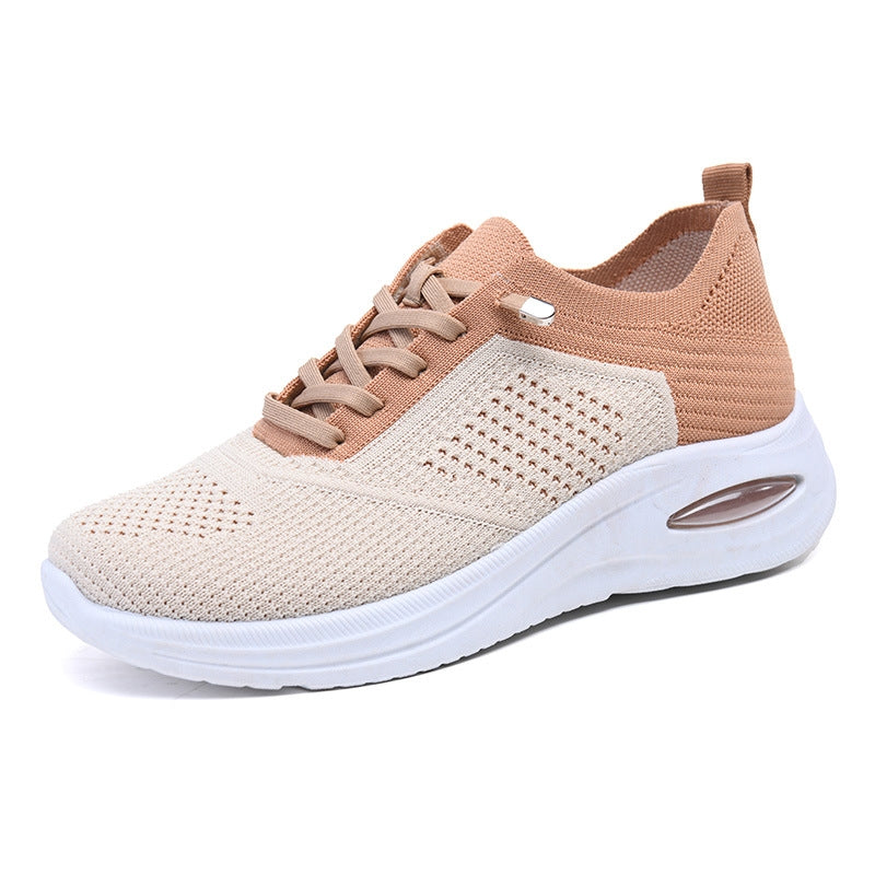 Velra Mesh Slip-On Sneakers | Women's Platform Walking Trainers