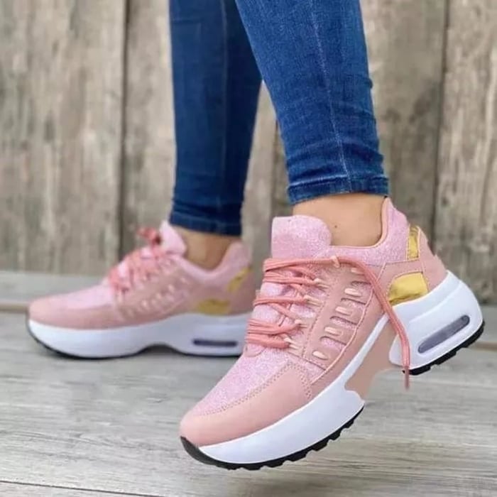 Thea Air-Cushion Platform Sneakers | Women's Running Trainers