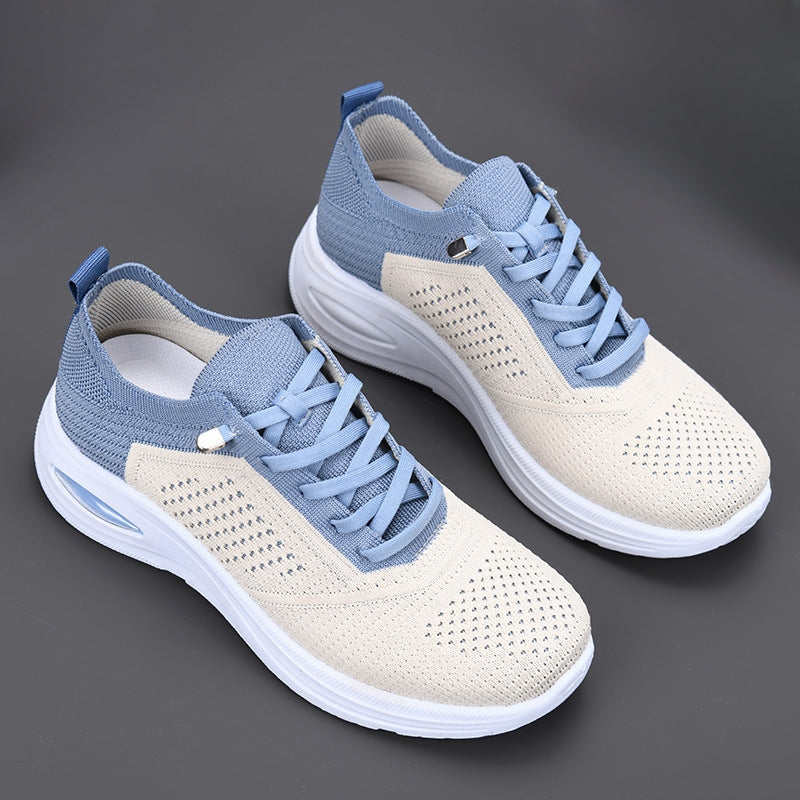 Velra Mesh Slip-On Sneakers | Women's Platform Walking Trainers
