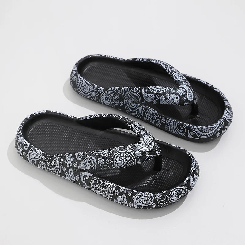 Marsa Criss-Cross Thong Sandals | Women's Cushioned Foam Sandals