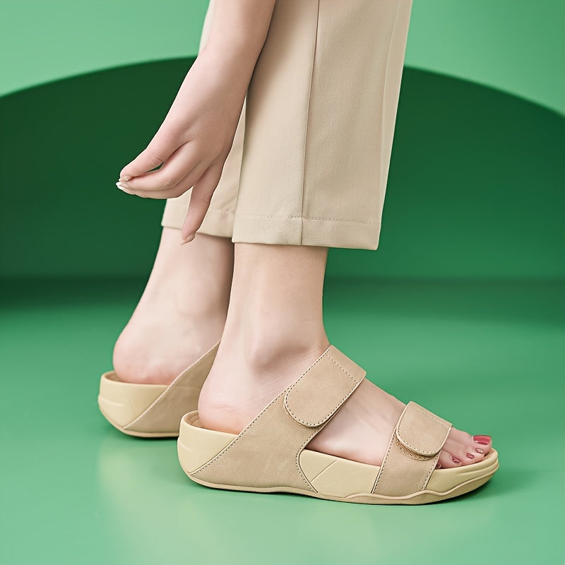 Phanni Wide-Band Comfort Sandals | Women's Slip-On Summer Sandals