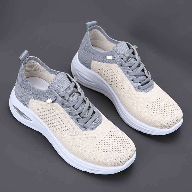 Velra Mesh Slip-On Sneakers | Women's Platform Walking Trainers