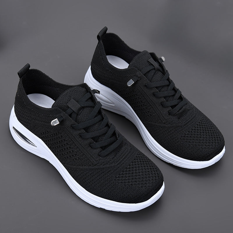 Velra Mesh Slip-On Sneakers | Women's Platform Walking Trainers