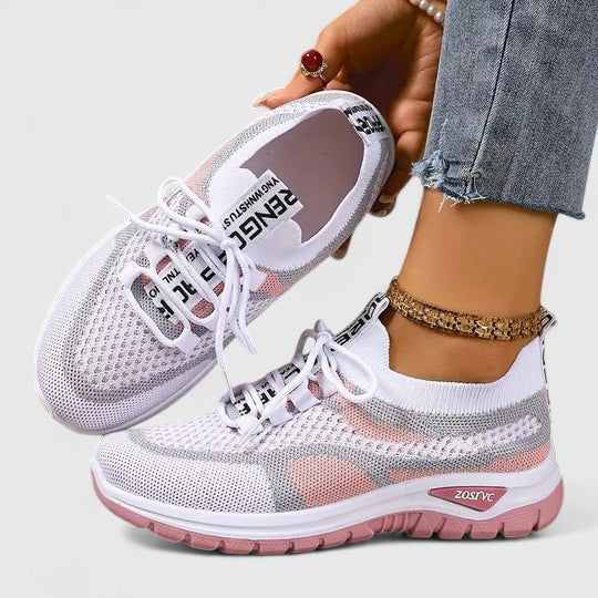 Koda Chunky-Sole Mesh Trainers | Women's Colour-Block Sneakers