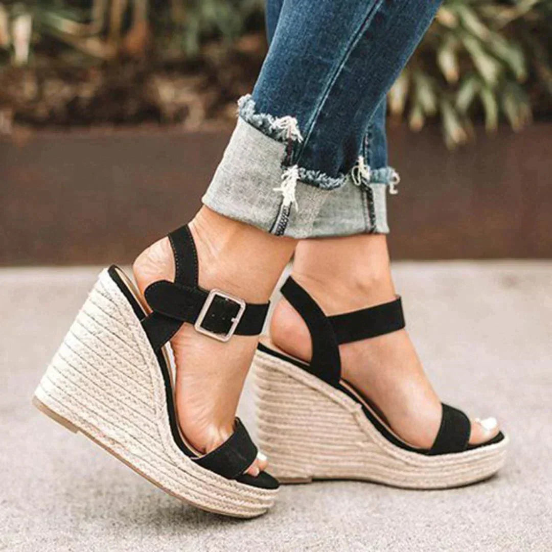 Joyce Espadrille Wedge Sandals | Women's Ankle-Strap Sandals