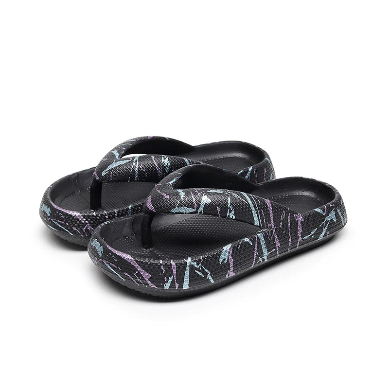 Marsa Criss-Cross Thong Sandals | Women's Cushioned Foam Sandals