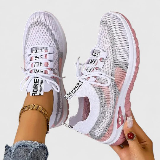 Koda Chunky-Sole Mesh Trainers | Women's Colour-Block Sneakers