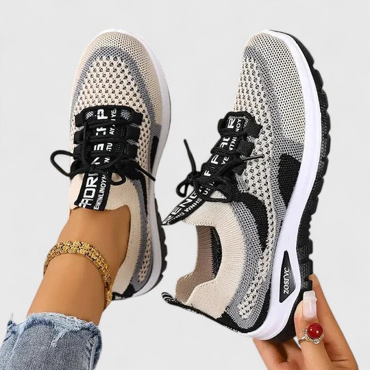 Koda Chunky-Sole Mesh Trainers | Women's Colour-Block Sneakers