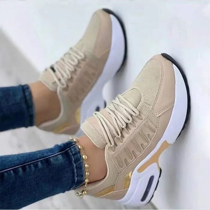 Thea Air-Cushion Platform Sneakers | Women's Running Trainers