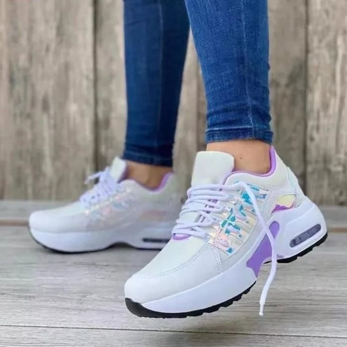 Thea Air-Cushion Platform Sneakers | Women's Running Trainers