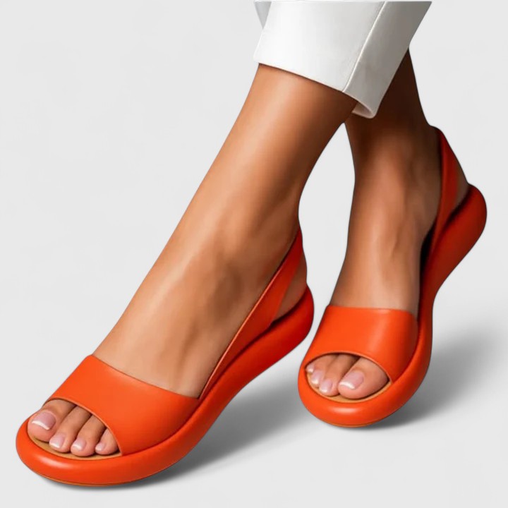 Bondi Peep-Toe Flatform Sandals | Women's Slingback Summer Sandals