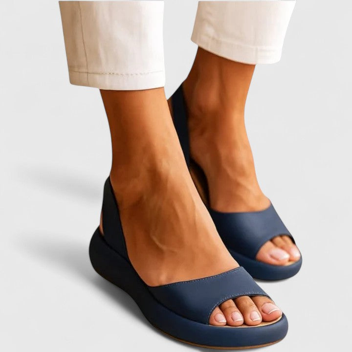 Bondi Peep-Toe Flatform Sandals | Women's Slingback Summer Sandals