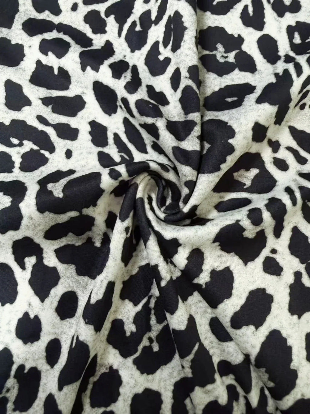 Harper leopard print drawstring wide-leg pants