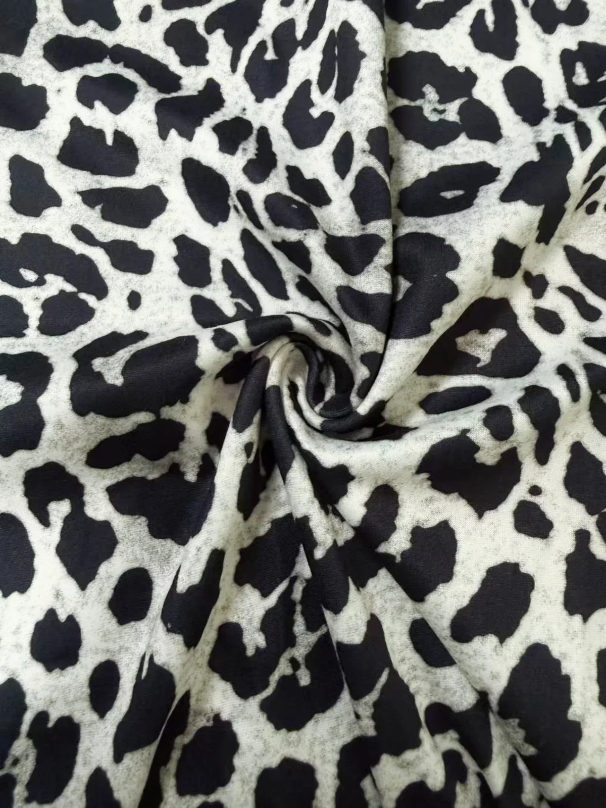 Harper leopard print drawstring wide-leg pants
