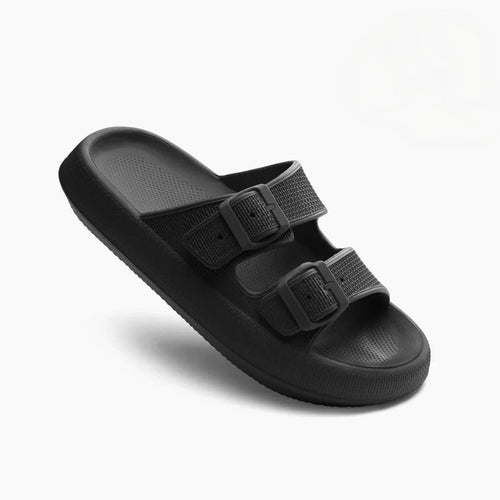 Calista Double-Strap Footbed Sandals | Women's Slip-On Sandals