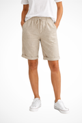 Isadora drawstring cuffed bermuda shorts