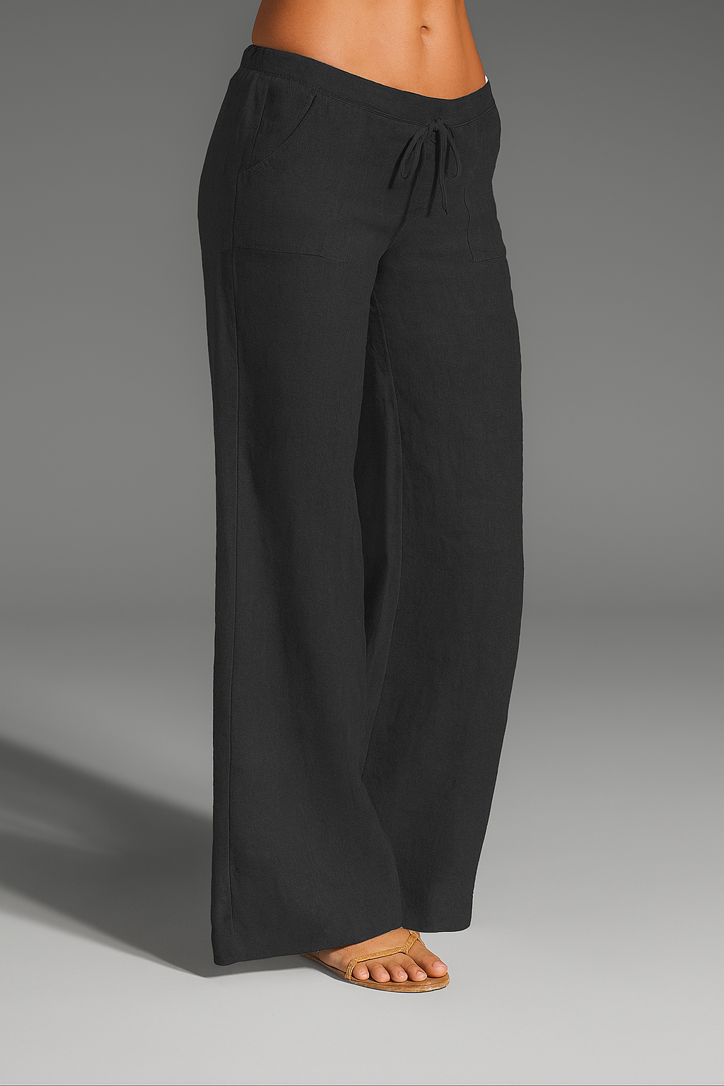 Lavinia drawstring wide-leg pants
