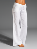 Lavinia drawstring wide-leg pants
