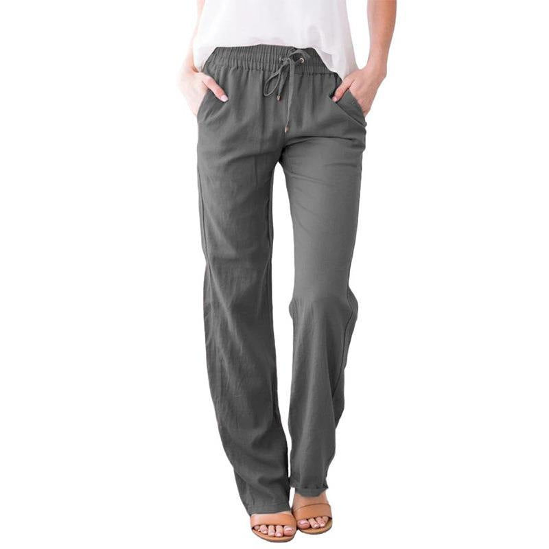 Womens Linen Pants #1
