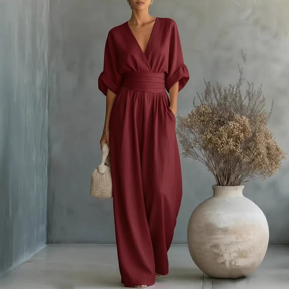 Linen Pantsuit #1