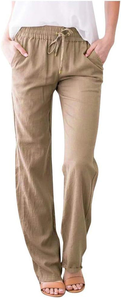 Womens Linen Pants #1