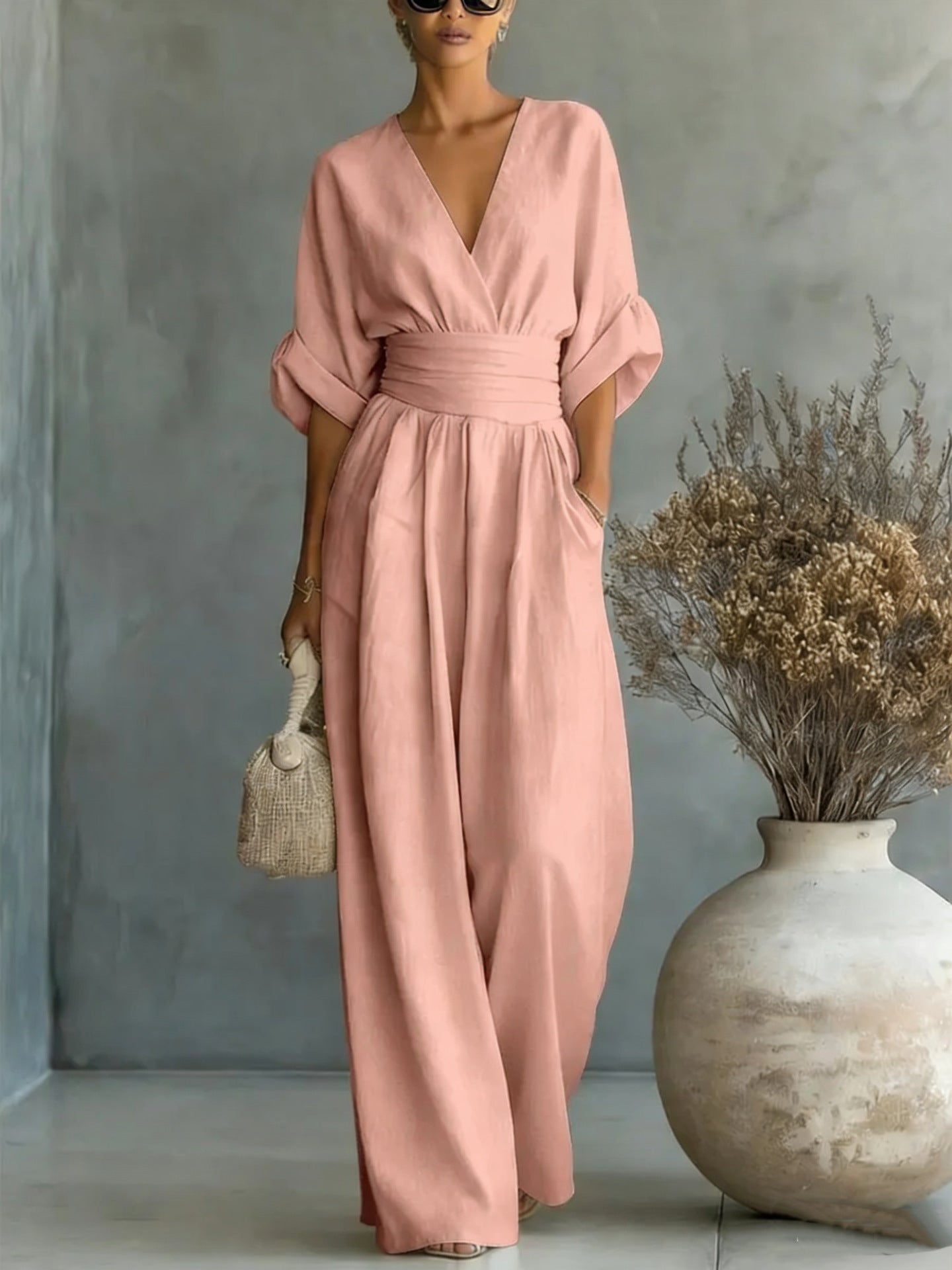 Linen Pantsuit #1