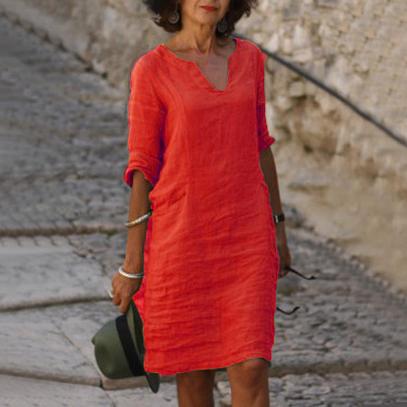 Linen Dress #4