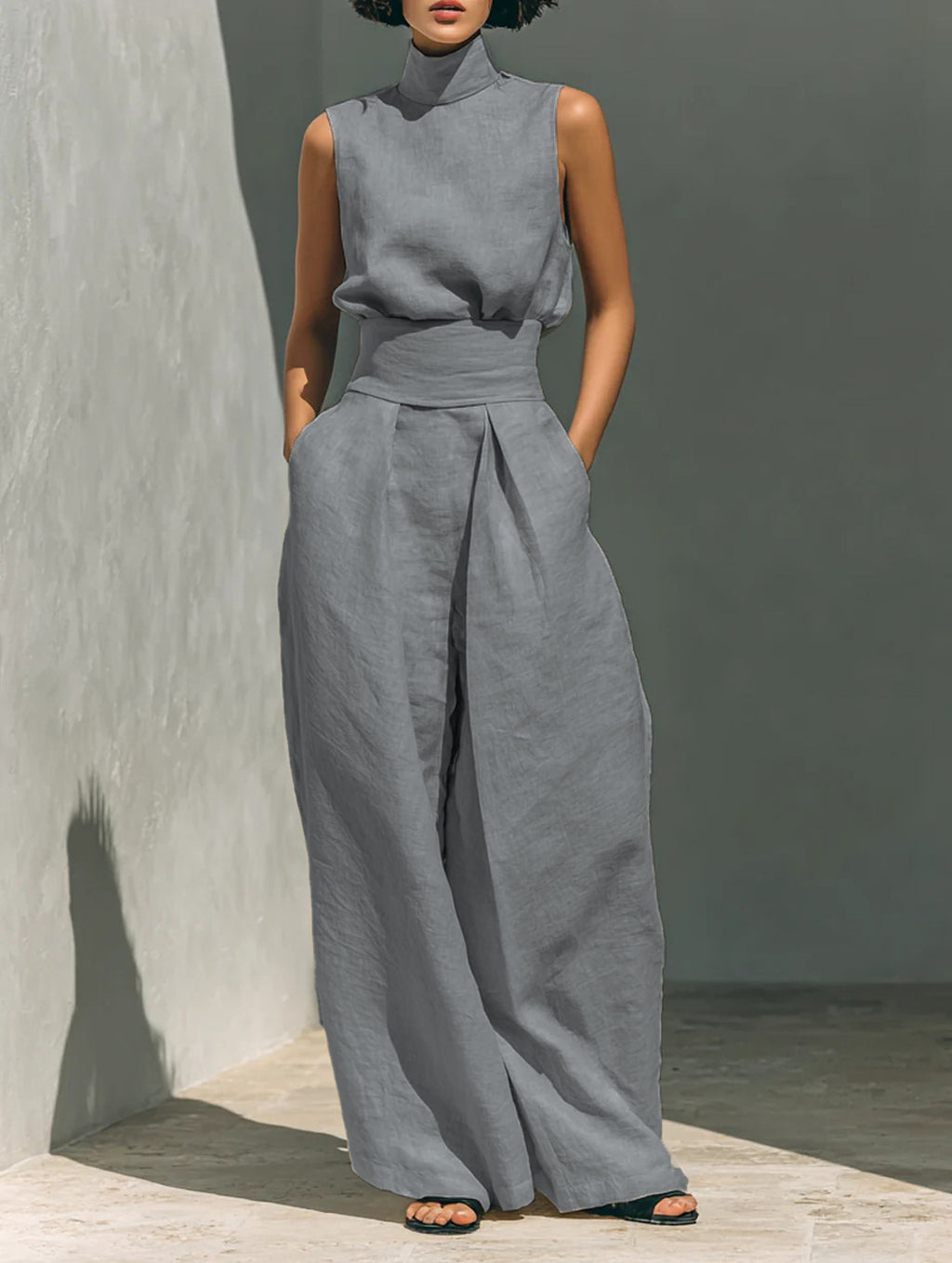 Linen Pantsuit #2