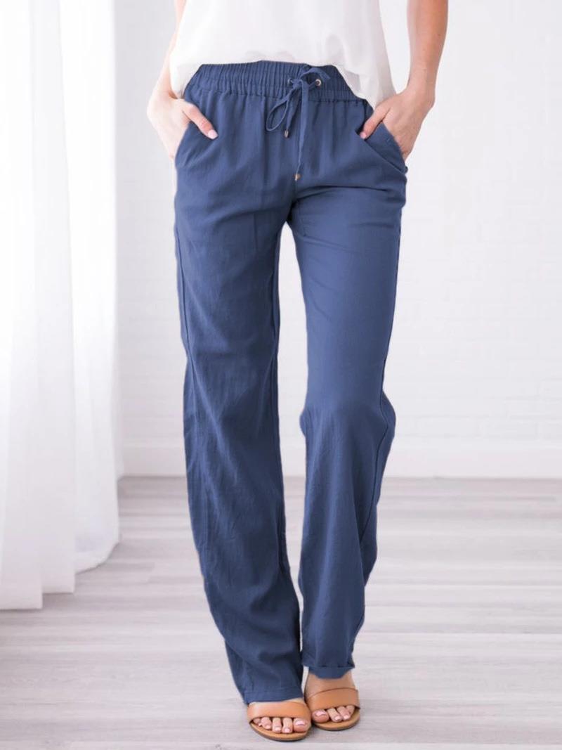 Womens Linen Pants #1