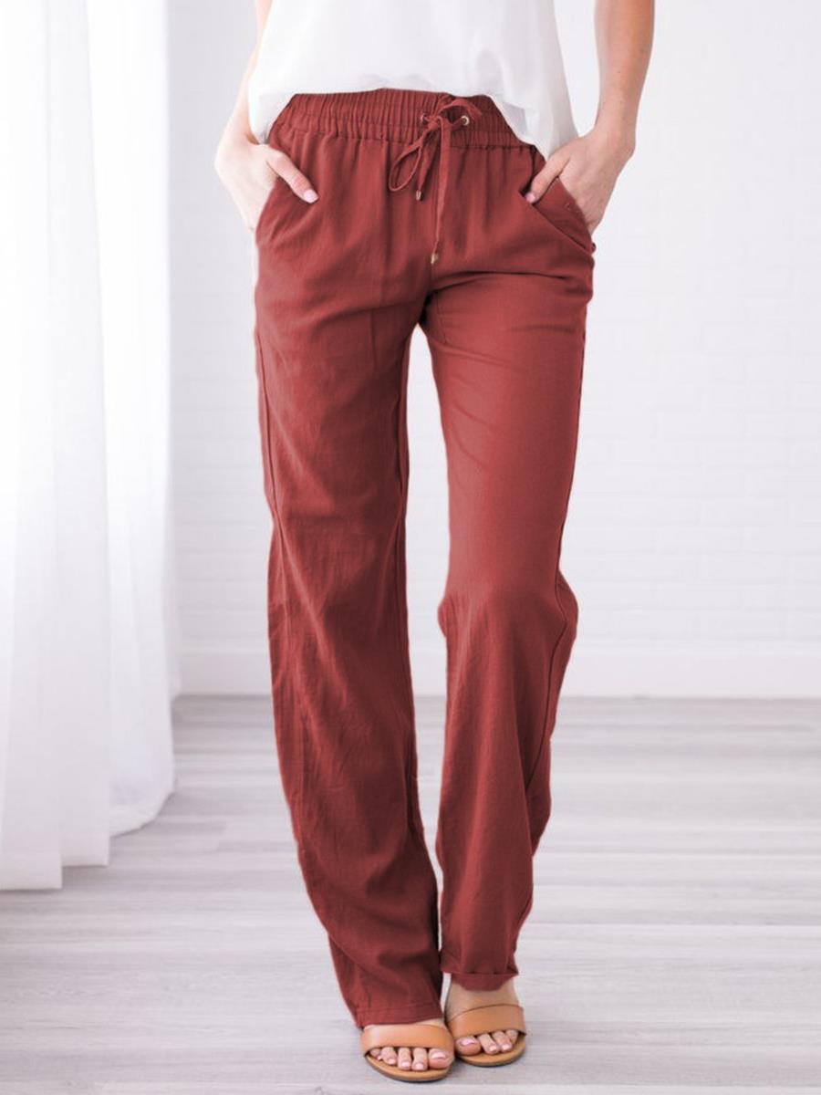 Womens Linen Pants #1