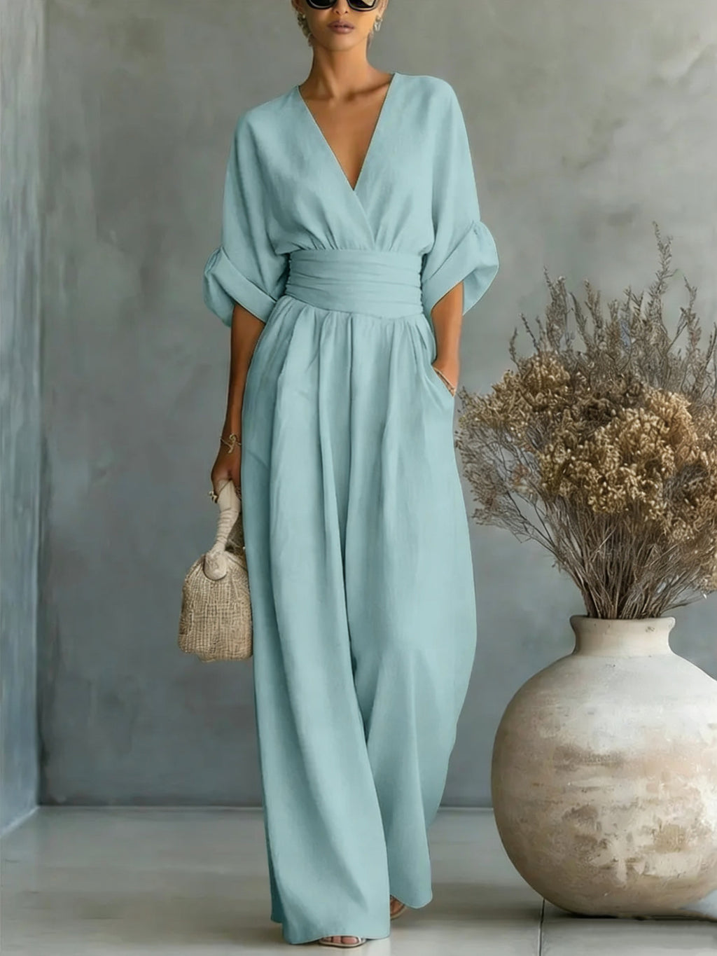 Linen Pantsuit #1