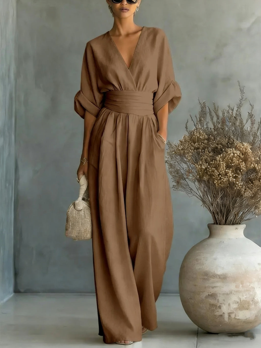 Linen Pantsuit #1