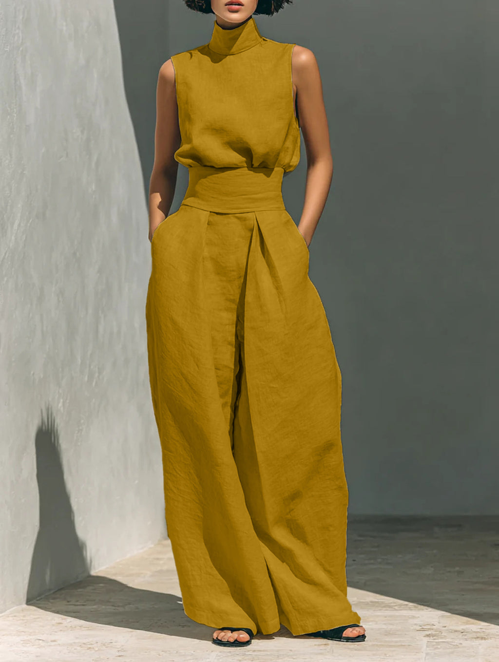 Linen Pantsuit #2