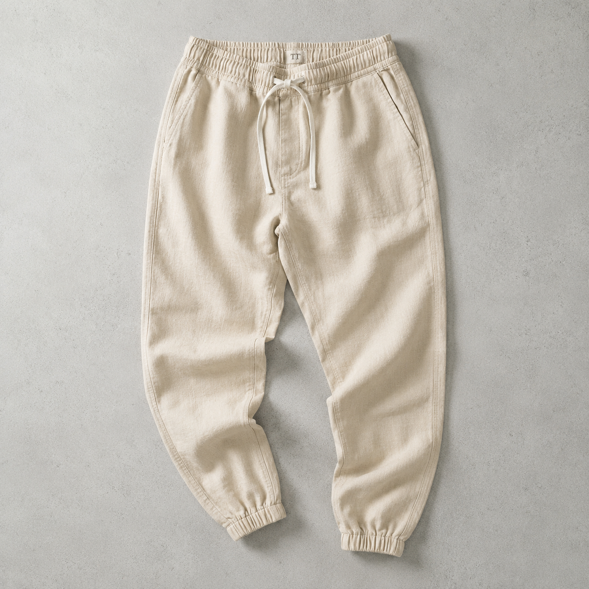 Philippa drawstring cuffed jogger pants