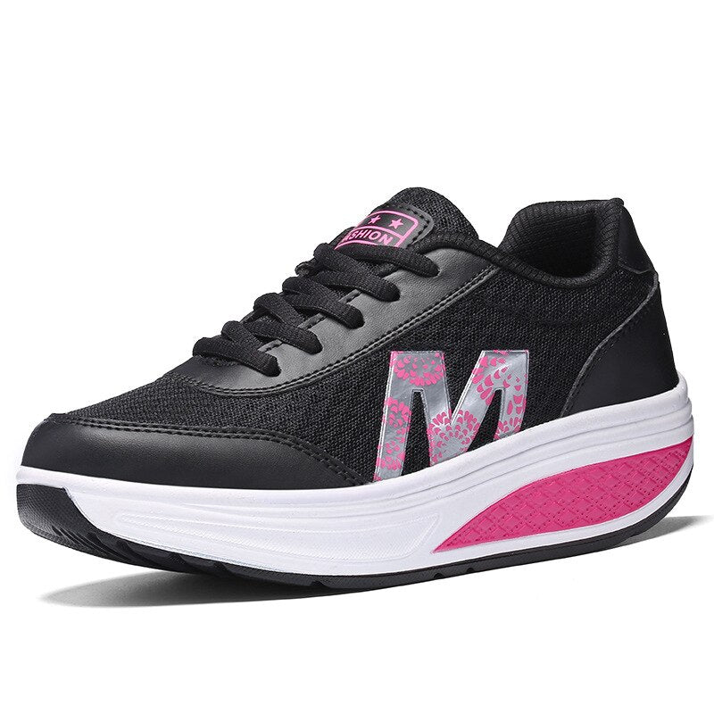 Skyler Platform Walking Sneakers | Women's Cushioned Trainers