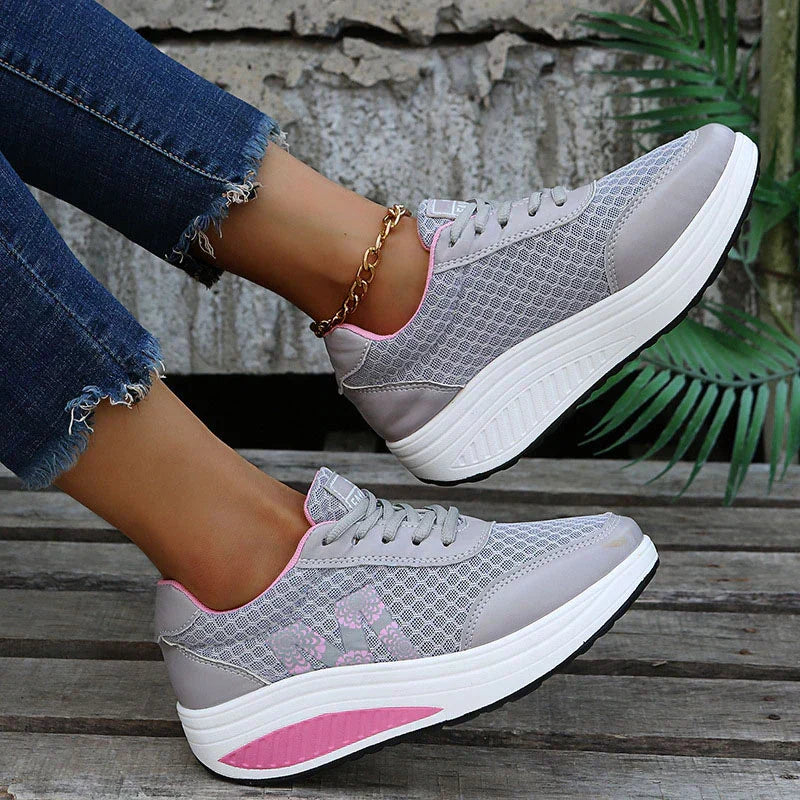 Skyler Platform Walking Sneakers | Women's Cushioned Trainers