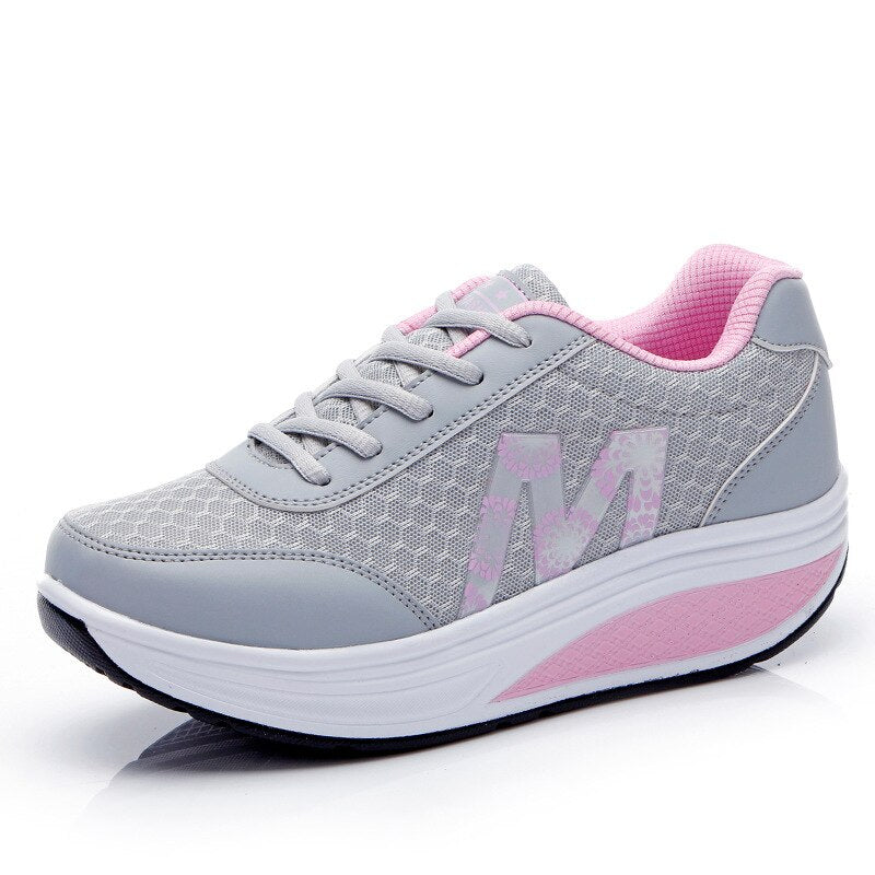 Skyler Platform Walking Sneakers | Women's Cushioned Trainers