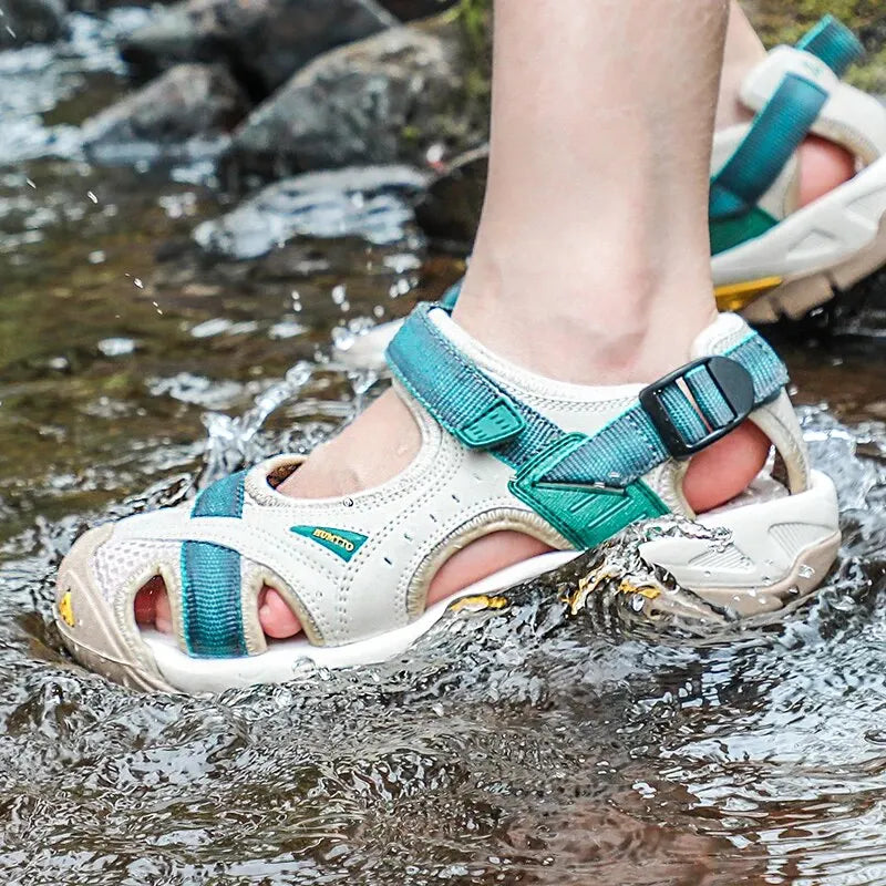 Humtto Closed-Toe Water Sandals | Women's Non-Slip Sport Sandals