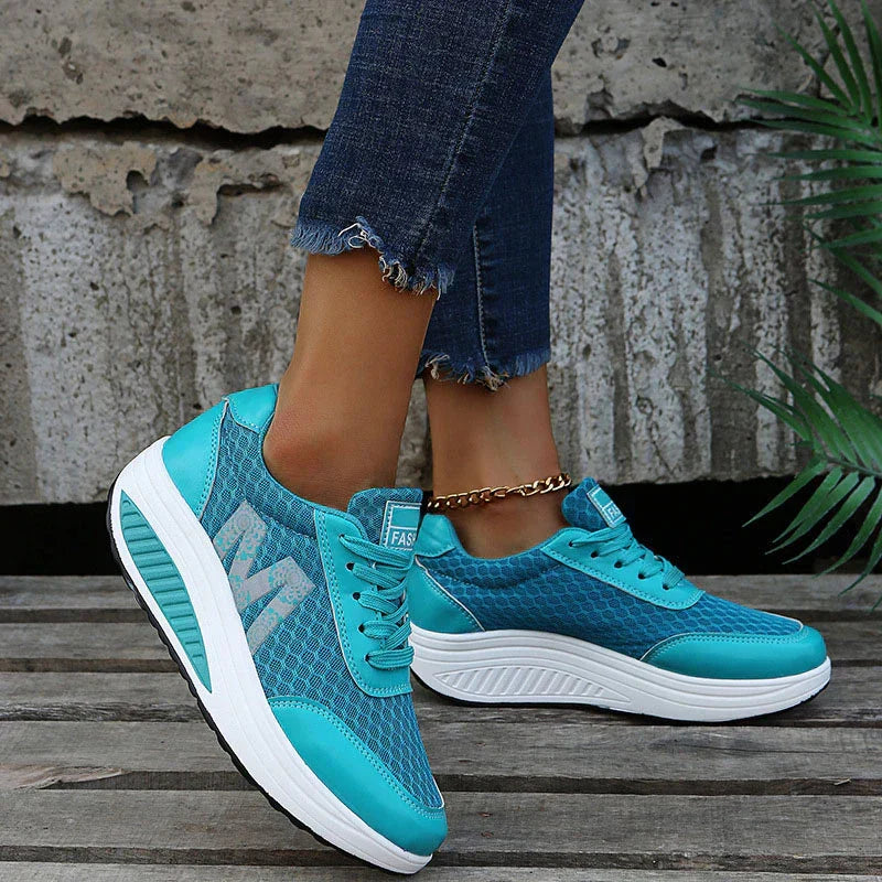 Skyler Platform Walking Sneakers | Women's Cushioned Trainers