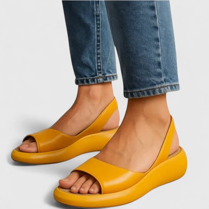 Bondi Peep-Toe Flatform Sandals | Women's Slingback Summer Sandals